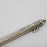 Sterling Silver Engine Turned Push-Button Ballpoint Pen Vintage c1970s
