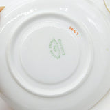 Pair of Tuscan China King George V Coronation Tea Cup & Saucers Antique 1911