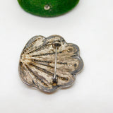 Filigree Sterling Silver Colourful Enamel Peacock Brooch Vintage c1960