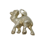 Sterling Silver Camel Charm Pendant Vintage c1970