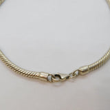 Sterling Silver Essential Snake Chain Charm Bracelet Contemporary c2010