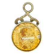 Sterling Silver Gilt WWII Period Masonic Fob Medal Antique 1940 London