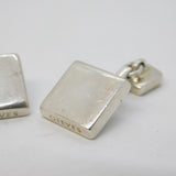 Gieves & Hawkes Pair of Sterling Silver Shirt Cufflinks Contemporary London