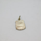Sterling Silver Wookey Hole Enamel Shield Souvenir Charm Pendant Vintage c1970s