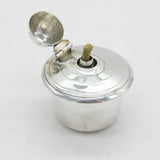 Victorian Sterling Silver Cylindrical Table Lighter Antique 1893 London