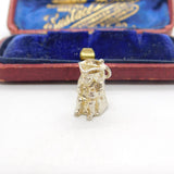 Sterling Silver Toby Jug Charm Pendant Vintage c1970