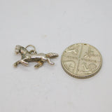 Sterling Silver Horse Or Pony Charm Pendant Vintage c1970