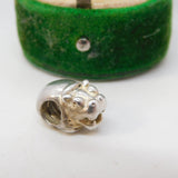 Sterling Silver Hippo Charm Pendant Vintage c1970
