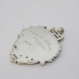 Sterling Silver & Gold Midland Counties Cross Country Fob Medal Vintage Chester