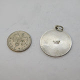 Georg Jensen Sterling Silver St Christopher Travel Pendant Vintage c1970s