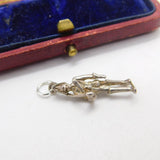Sterling Silver Standing British Soldier Charm Pendant Vintage c1970