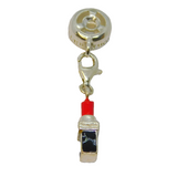 Sterling Silver THOMAS SABO Enamel Lipstick Charm Bead Vintage c2000