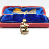 Sterling Silver Fun Wishing Well Charm Pendant Vintage c1970