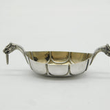 Norwegian Marius Hammer .830 Silver Viking Ship Salt Cellar Antique c1930s
