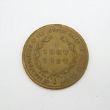 Queen Victoria Diamond Jubilee Commemorative Medallion Antique 1897