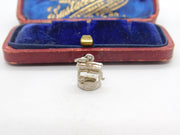 Sterling Silver Wishing Well Charm Pendant Vintage c1970