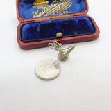 Sterling Silver Hookah Pipe Charm Pendant Vintage c1970