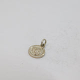 Sterling Silver Charles & Diana Portrait Charm Pendant Vintage c1980