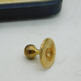 Boxed Set of Rolled Gold Collar Studs & Cufflinks Set Antique c1920s Art Deco