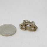 Sterling Silver London Bridge Charm Pendant Vintage c1970