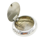 George V Sterling Silver Novelty Football Form Snuff Box Antique 1920 Birmingham