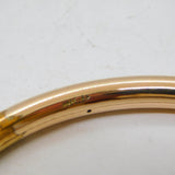Victorian Rolled Gold Cuff Bangle Bracelet Antique c1880s