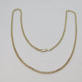 Sterling Silver Essential Belcher Chain 61cm/24" Length Contemporary c2000