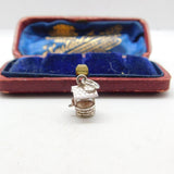 Sterling Silver Magic Wishing Well Charm Pendant Vintage c1970