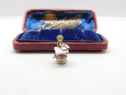 Sterling Silver Magic Wishing Well Charm Pendant Vintage c1970