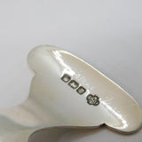 Art Deco Sterling Silver Wide-End Tea Caddy Spoon Antique 1916 Sheffield