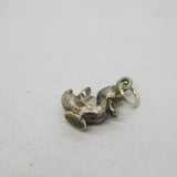 Sterling Silver Little Duck Charm Pendant Vintage c1970s