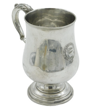 Victorian Silver Plated 'Gilsland Hotel' Crested Tankard Antique c1880