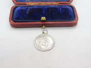 Sterling Silver St Christopher Charm Pendant Vintage c1970