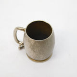 Sterling Silver Beer Tankard Large Charm Pendant Vintage c1970