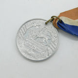 King George V White Metal Westminster Coronation Medal Antique 1911