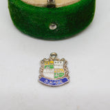 Sterling Silver Enamel Skye Crest Charm Pendant Vintage c1970