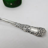 Edwardian Sterling Silver Little Miss Muffet Nursery Rhyme Spoon Antique 1905