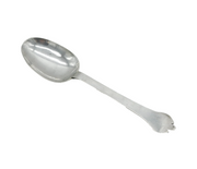William & Mary Sterling Silver Trefid Spoon Antique 1689 London, Edward Hulse