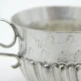 William III Britannia Standard Silver Miniature Porringer Antique 1697 London