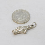 Sterling Silver Fat Controller Charm Pendant Vintage c1970