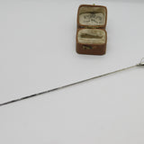 Edwardian Sterling Silver Charles Horner Drop Pattern Hat Pin c1910 Antique