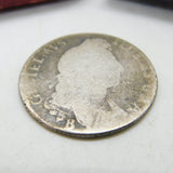 King William III Bristol Mint .925 Silver Shilling Coin c1696 Fair-Worn Antique