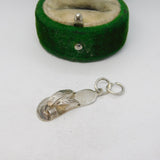 Sterling Silver Flip-Flop Sandal Charm Pendant Vintage c1970