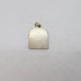 Sterling Silver Clovelly Milestone Charm Pendant Vintage c1970