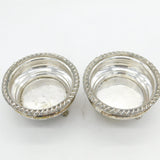 George III T&J Creswick Old Sheffield Silver Plated Salt Cellars Antique c1810