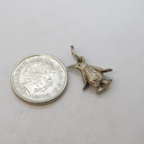 Sterling Silver Penguin Charm Pendant Vintage c1970s