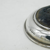 Art Deco Sterling Silver Hat Pin Cushion Stand Antique 1922 London