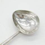 George II Sterling Silver Wooden Handled Toddy Ladle Antique 1738 London