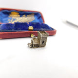 Sterling Silver Opening Church Marriage Ceremony Charm Pendant Vintage c1970