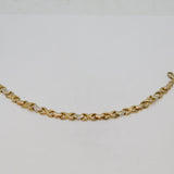 Gold On Sterling Silver Crystal, Hearts & Kisses Bracelet Contemporary c2000